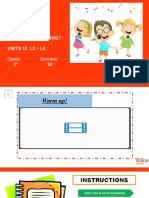 ING - 2° - U10 - L3, L4 - Grammar (Classroom)