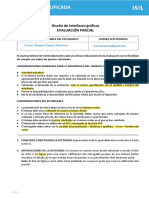 Diseño de Interfaces Gráficas - PARCIAL INDICACIONES