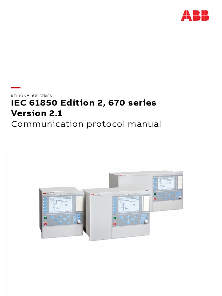 IEC 61850 Edition 2, 670 Series: Communication Protocol Manual | PDF ...