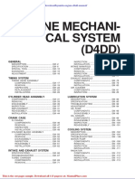 Hyundai Engine d4dd Manual