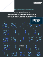 A Ascensão Dos Influenciadores Virtuais e Seus Reflexos Jurídicos