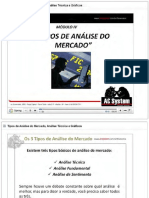 Aula 6 - Tipos de Análise Do Mercado, Análise Técnica e Gráficos