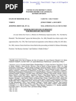 Mo V Biden Court Memo On Order For Preliminary Injunction