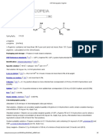 USP Monographs - Arginine