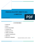 Programación Orientada A Objetos