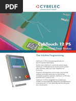 Flyer CybTouch 12 PS - EN