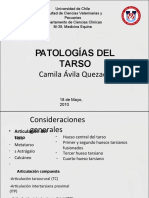 PATOLOGIA QUIRURGICA - Patologias Del Tarso