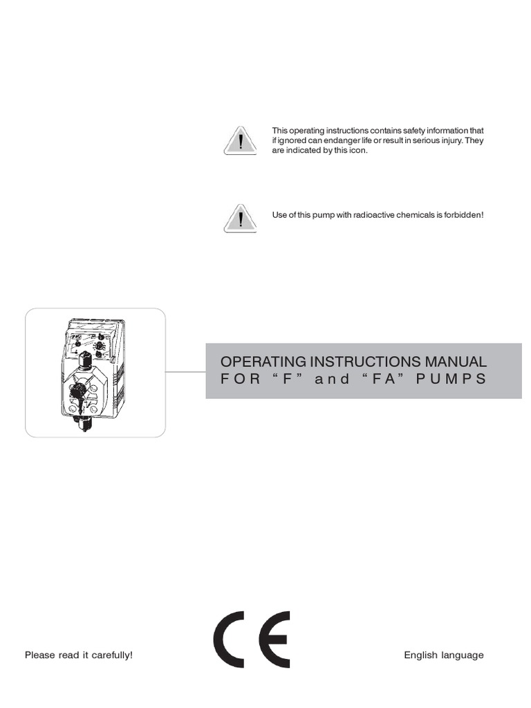 EN Manual | PDF | Pump | Valve