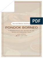 Menu Pondok Borneo