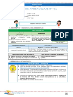 Parte 1 - Sesiones de Aprendizaje - Experiencia de Aprendizaje V