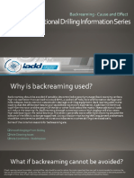 Backreaming Cause and Effect