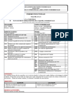 Fiche Mission Vente