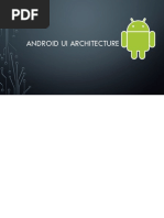 6 Android UI Architecture