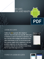 9 Android List and Maps