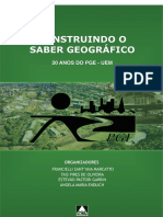 Construindo o Saber Geografico 20 Anos P