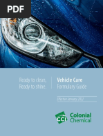 Vehicle Care Formulary Guide 2022