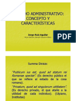 Derecho Administrativo Concepto y Características