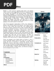 Venom - (2018 - Film) Wikipedia