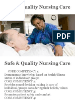 Safe & Quality Nursing Care