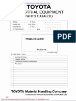 Toyota Forklift 7fg Parts Catalog