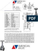 FICHA TECNICA COMPUERTA AC AMERICAN VALVE 150 LBS