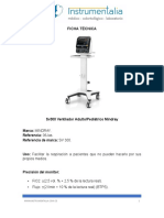 SV300 Ventilador Mindray