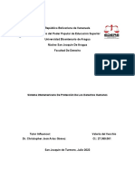 Sistema Interamericano de Protección de Los Derechos Humanos.