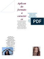 Computo Formatos de Caracteres