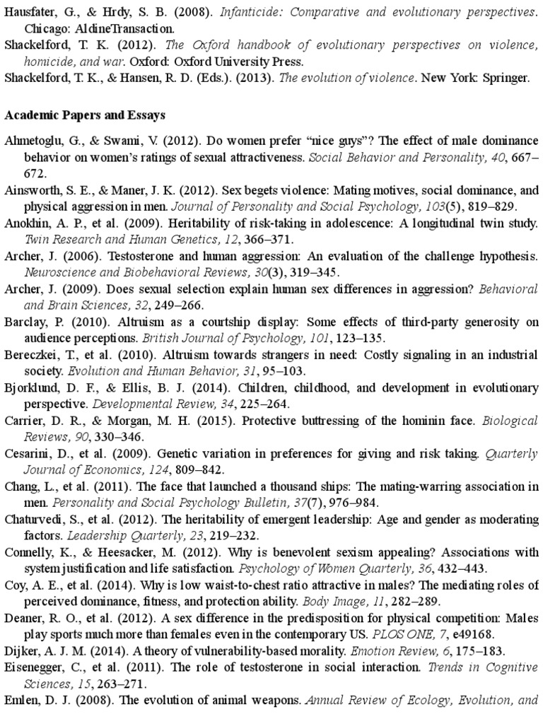 Famous Academic Papers