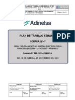 Plan de Trabajo Semanal #47 Del 30 de Enero Al 05 de Febrero 2023