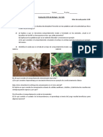 Evaluacion #2 de Biologia Comportamiento Animal