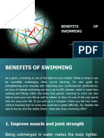 Lesson 4 - BENEFITS OF SWIMMING