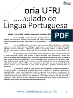 2o Simulado de Portugues Ufrj - 230615 - 135633