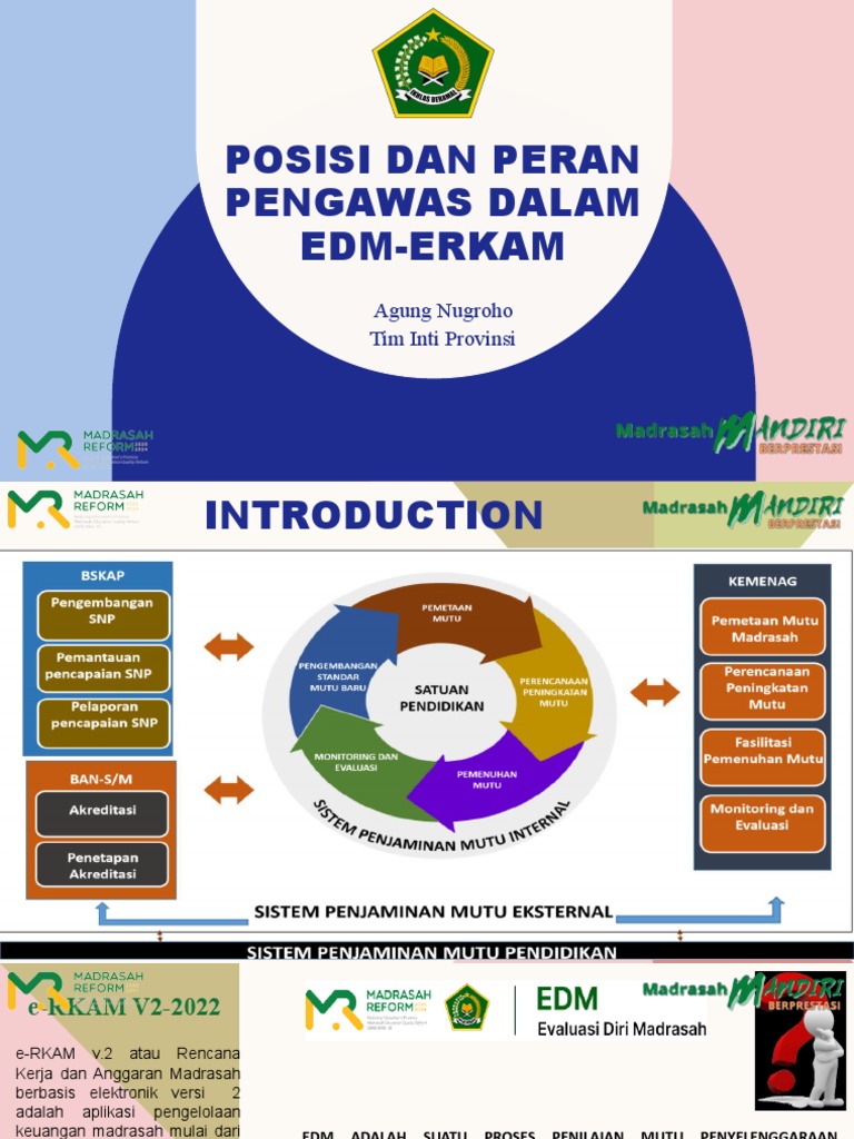Posisi Dan Peran Pengawas Dalam Edm Erkam Pdf