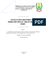 Grupo 2 - La Evolución Del Derecho Penal Militar en El Perú