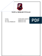 Nota Serah Tugas Nurul