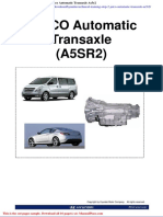 Hyundai Technical Training Step 2 Jatco Automatic Transaxle As5r2