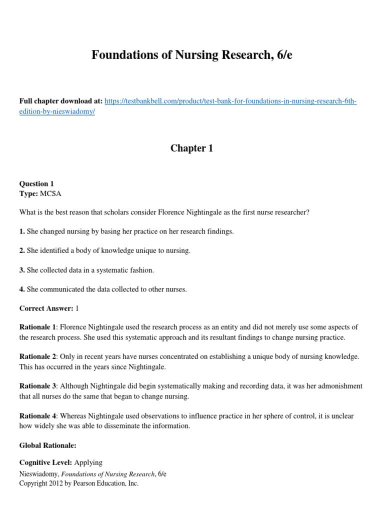 test-bank-for-foundations-in-nursing-research-6th-edition-by