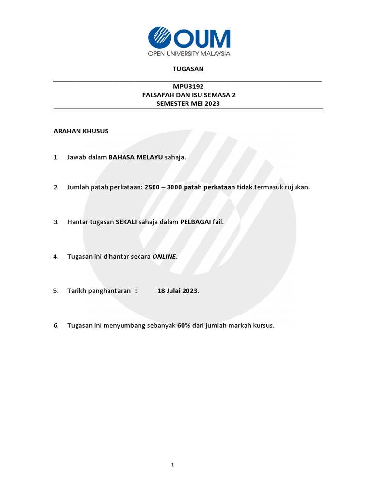 Falsafah Dan Isu Semasa 2 Pdf