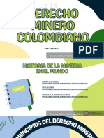 Derecho Minero Colombiano