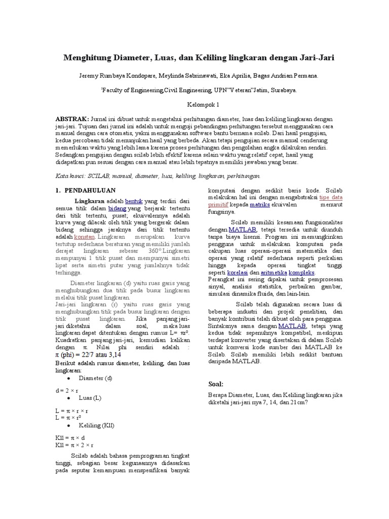 Jurnal 2 {Menghitung Diameter PDF