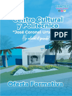Oferta Formativa Del Centro Cultural y Politécnico José Coronel Urtecho