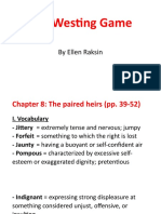 The Westing Game - Chapter 8 - The Paired Heirs