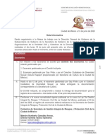 Final Nota Informativa - 12.06.2023 - XVL Marcha Del Orgullo Lgbttti+