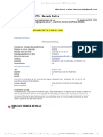 Cna Agusto Espinoza Medina Cargo Envío de Documento N.º 11225 - Mesa de Partes