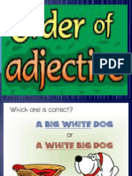 Order of Adjectives