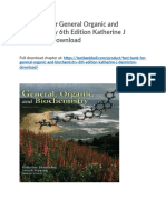 Test Bank For General Organic and Biochemistry 6th Edition Katherine J Denniston Download