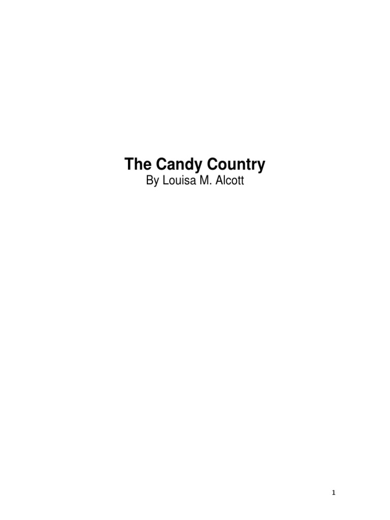 The Candy Country PDF Candy Gingerbread