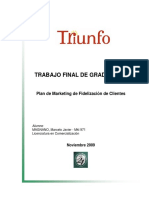 Plan de Marketing de Fidelización de Clientes Hipermercado Triunfo - TFG Magnano Marcelo