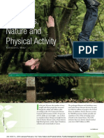 City Trees, Nature and Physical Activity: Keeping People Fit and Healthy